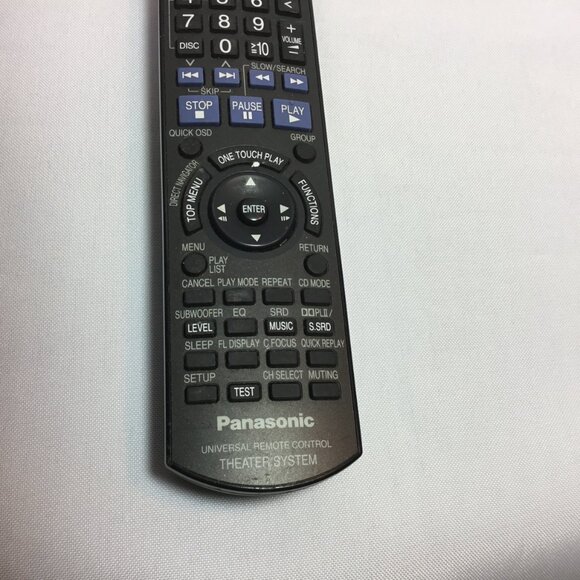 PANASONIC EUR7662YW0 DVD HOME THEATER SYSTEM REMOTE - See Vid of Testing WORKS! - Picture 3 of 5